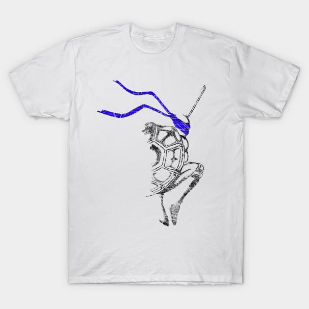 Blue Ninja T-Shirt by Future Emperor